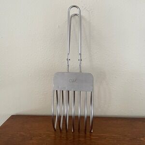 CWC Stainless Steel Heavyweight NWOT Tongs for Slicing Bread or Meat Kitchen